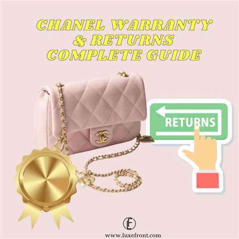 chanel warranty policy